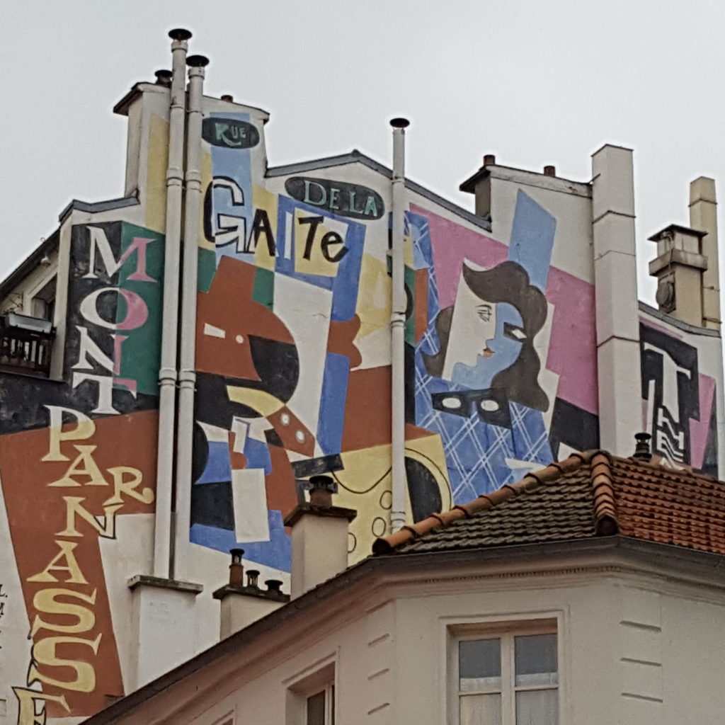 Fresque de la rue de la Gaité