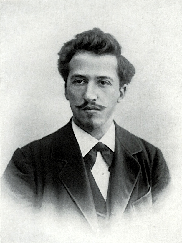 Portrait de Pieter Mondriaan en 1899 (crédit : anonyme)